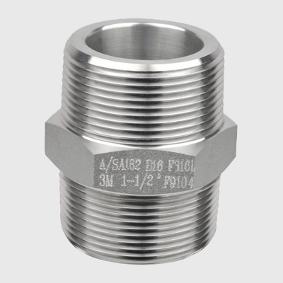 Stainless Steel Hex Nipple